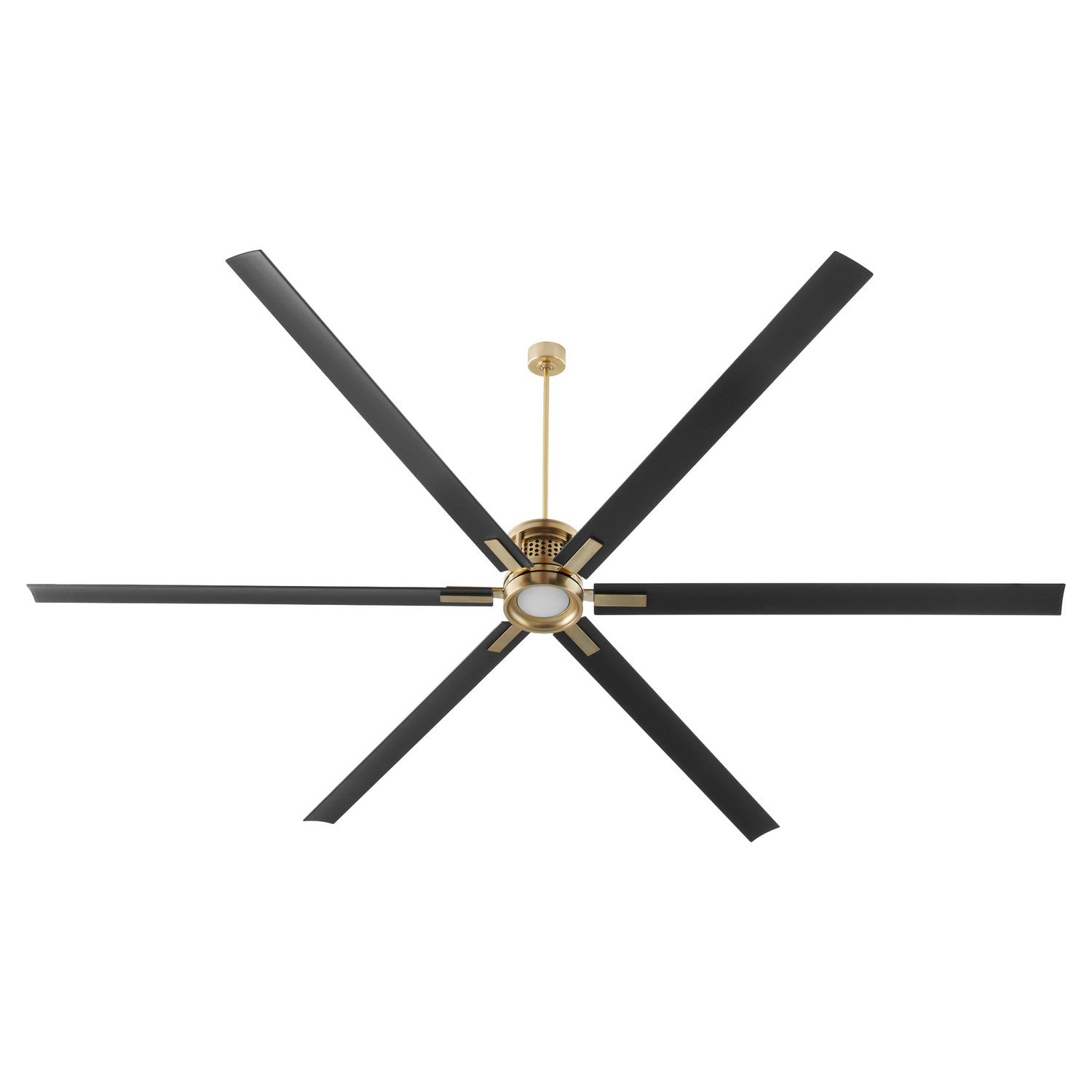 Quorum - 101206-80 - 120" Ceiling Fan - Zeus - Aged Brass