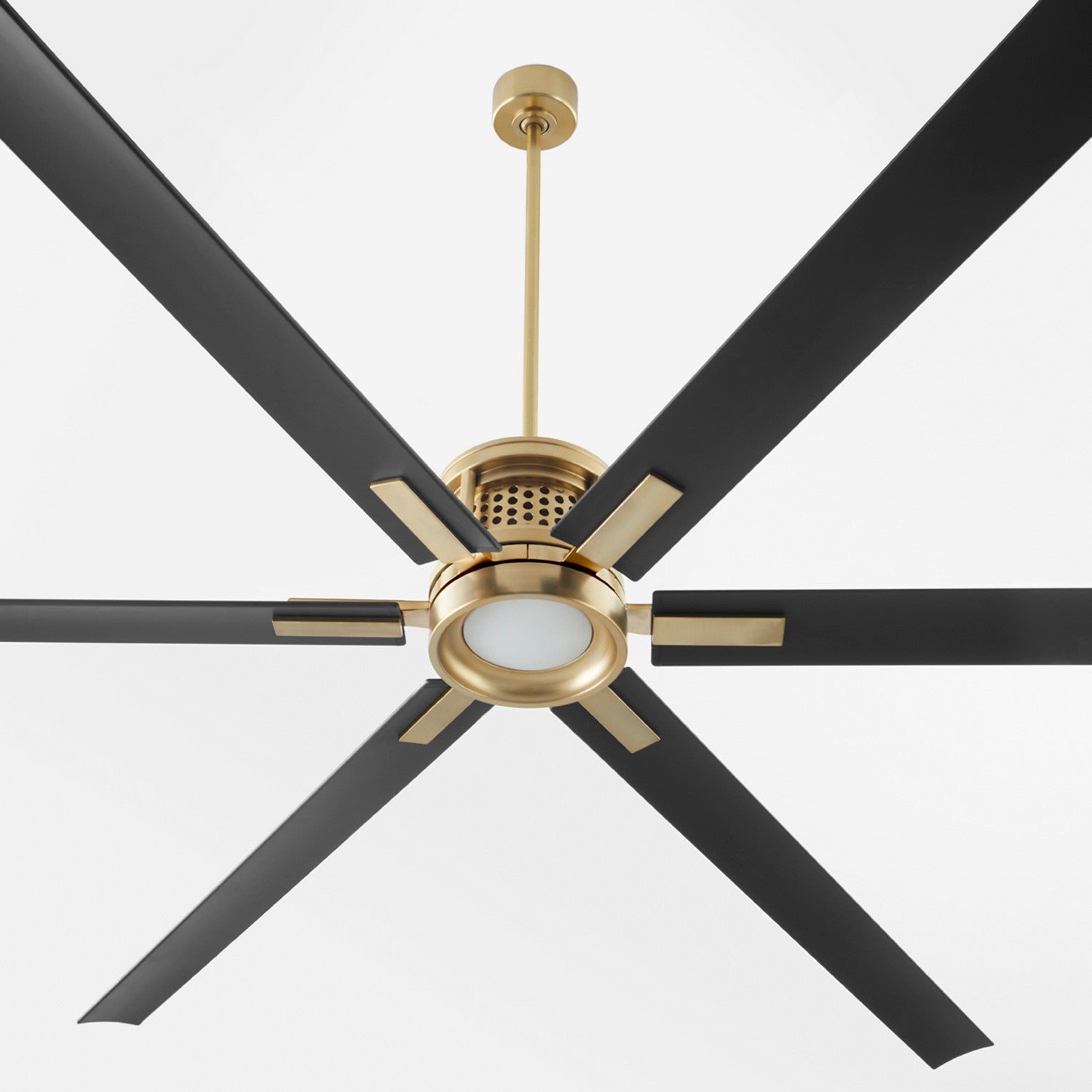 Quorum - 101206-80 - 120" Ceiling Fan - Zeus - Aged Brass