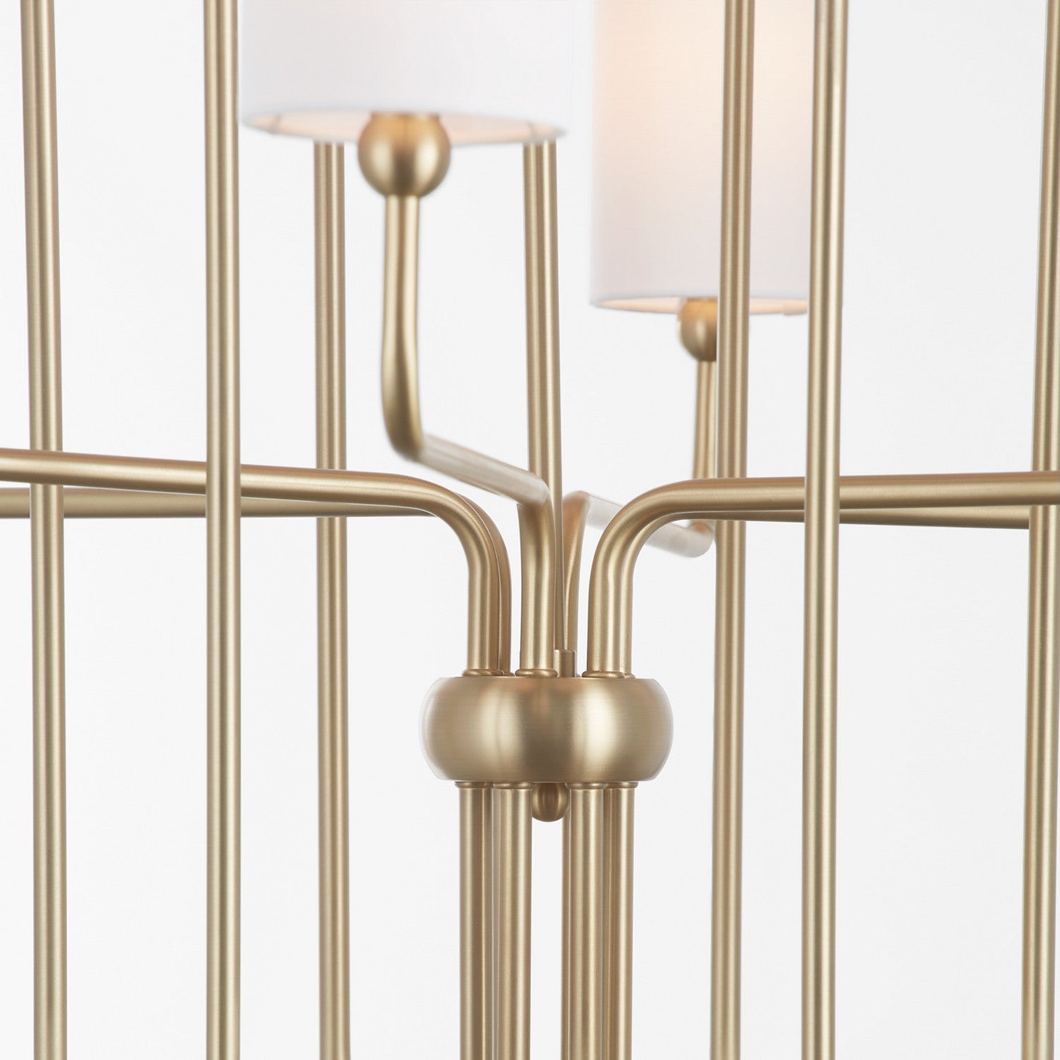 Quorum - 698-12-80 - 12 Light Chandelier - Charlotte - Aged Brass