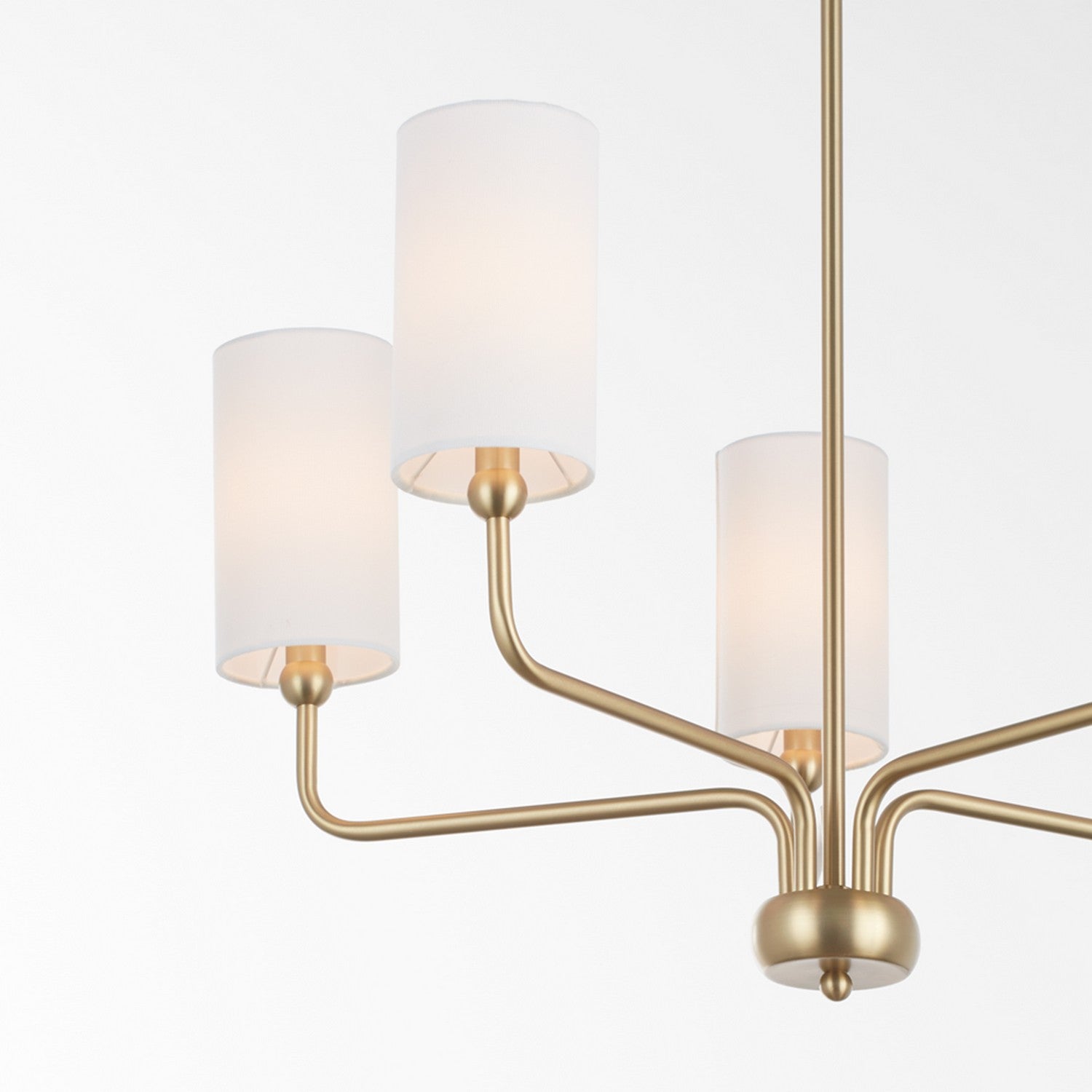 Quorum - 698-5-80 - Five Light Chandelier - Charlotte - Aged Brass
