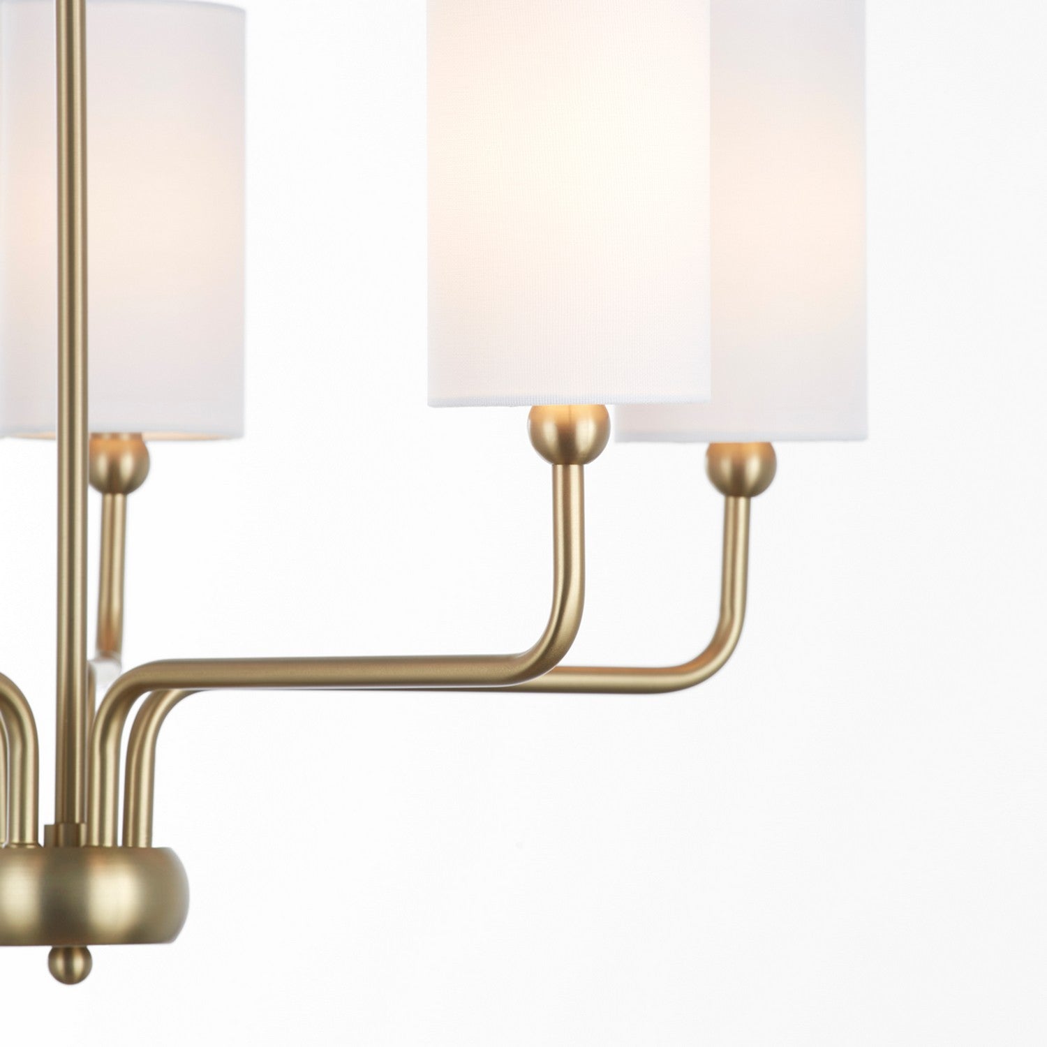 Quorum - 698-5-80 - Five Light Chandelier - Charlotte - Aged Brass