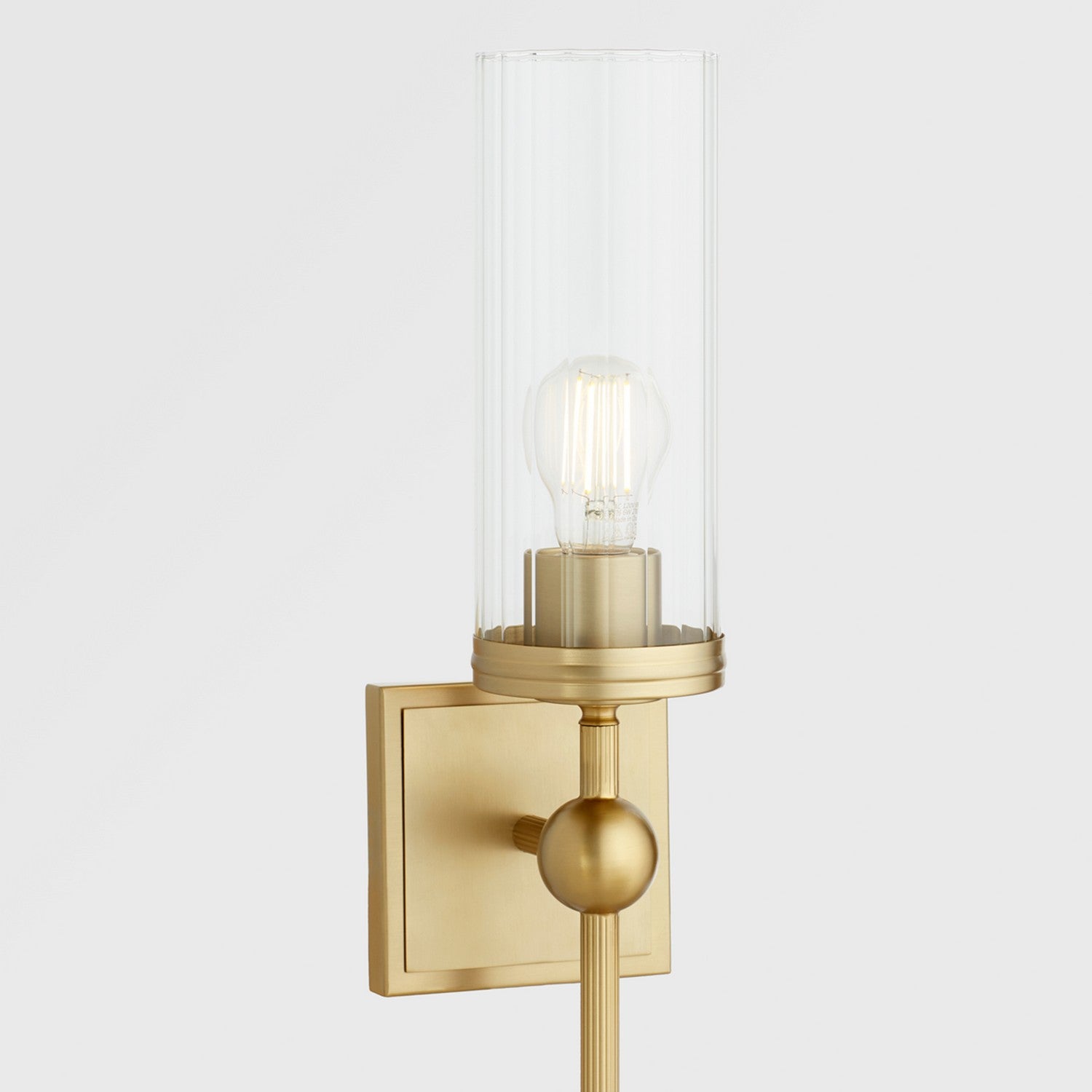 Quorum - 560-1-80 - One Light Wall Mount - Lee Boulevard - Aged Brass
