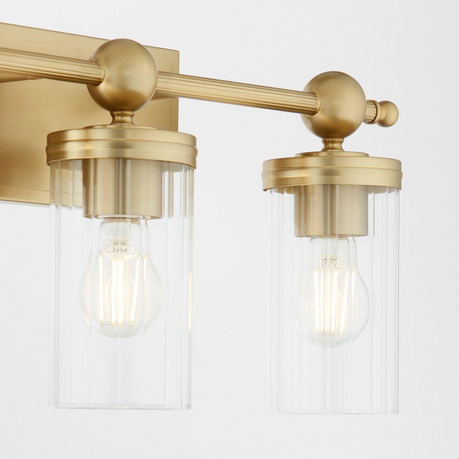 Quorum - 560-4-80 - Four Light Vanity - Lee Boulevard - Aged Brass