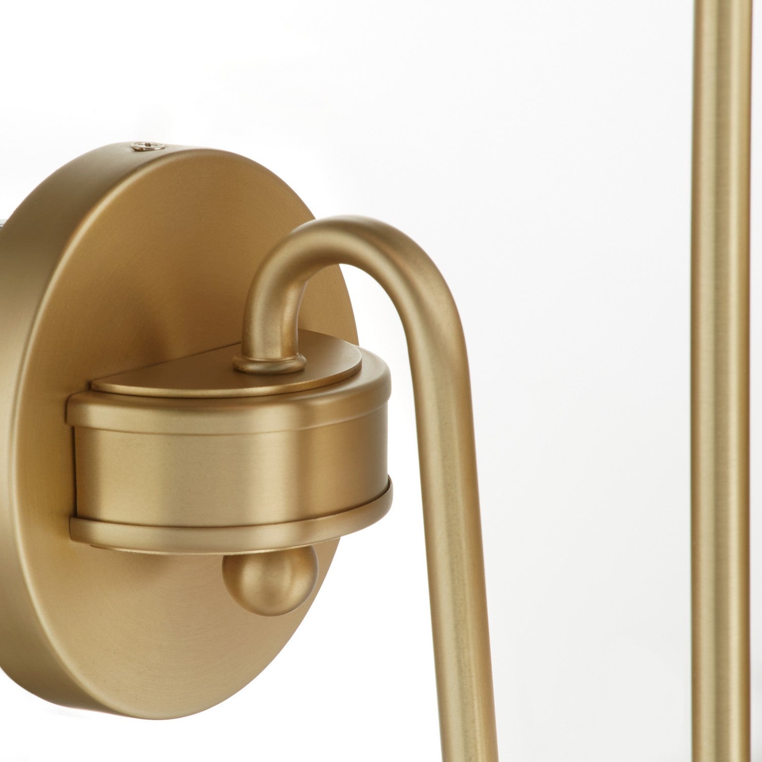 Quorum - 597-1-80 - One Light Wall Mount - Charlotte - Aged Brass