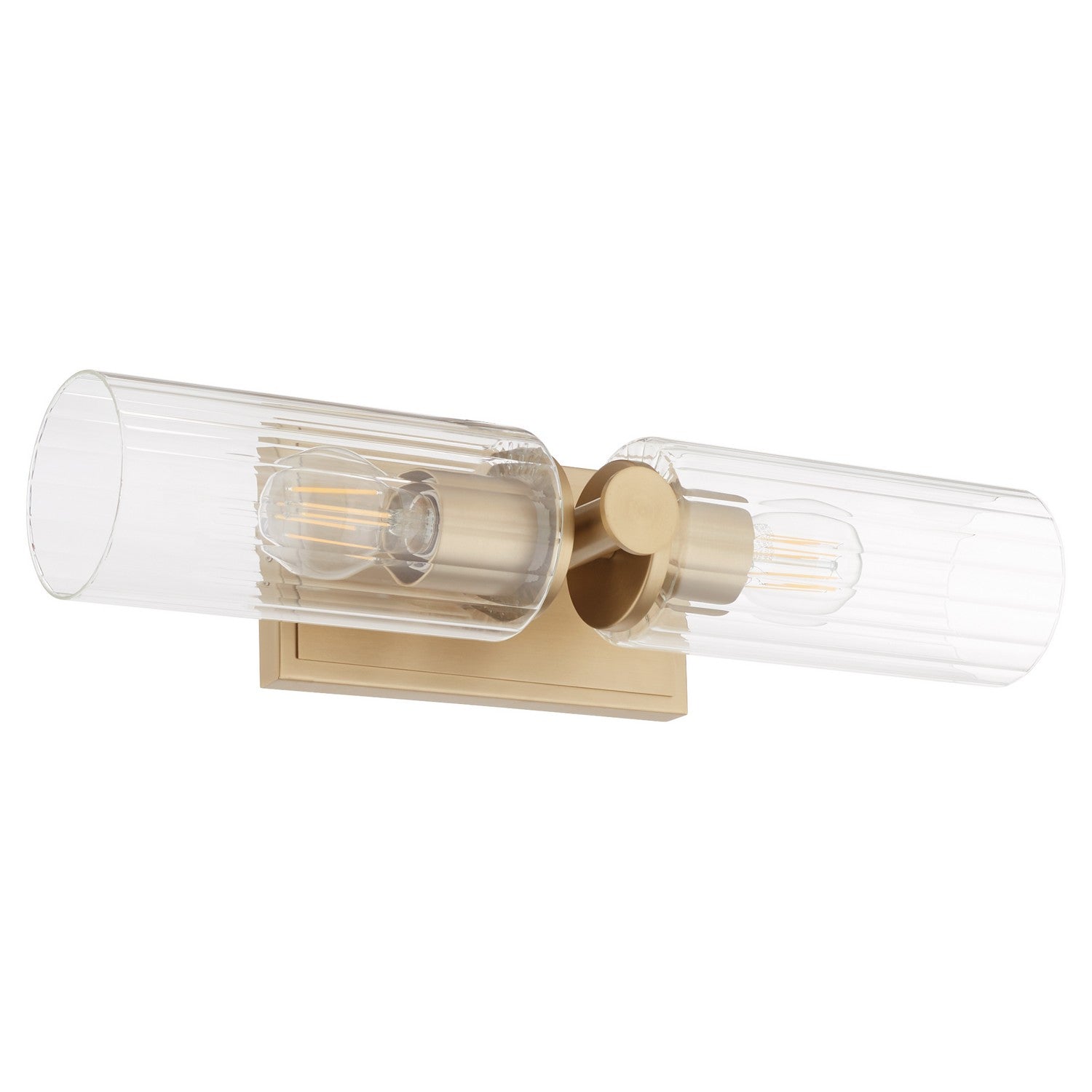 Quorum - 540-2-80 - Two Light Wall Mount - Mercier - Aged Brass