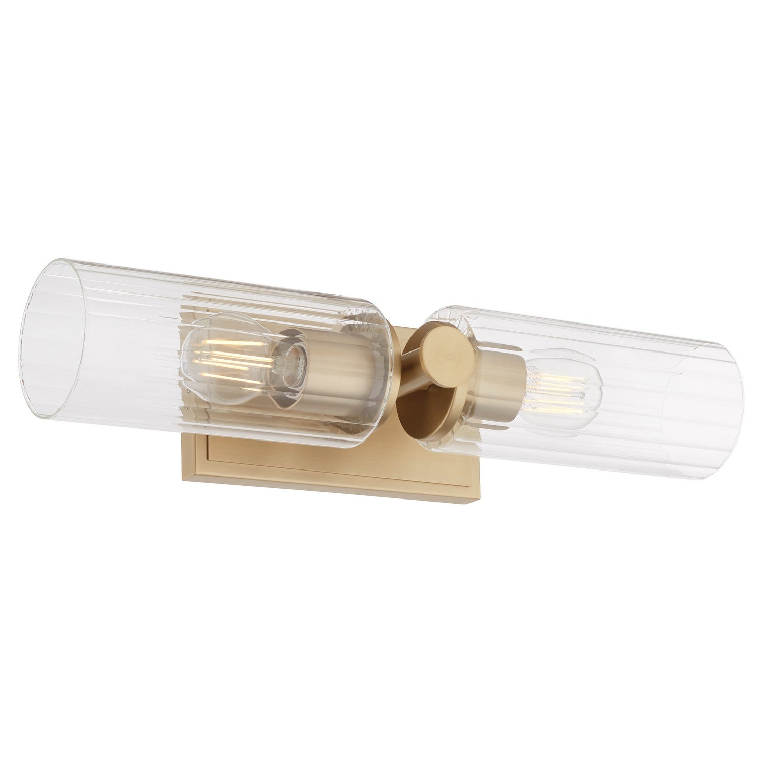 Quorum - 540-2-80 - Two Light Wall Mount - Mercier - Aged Brass