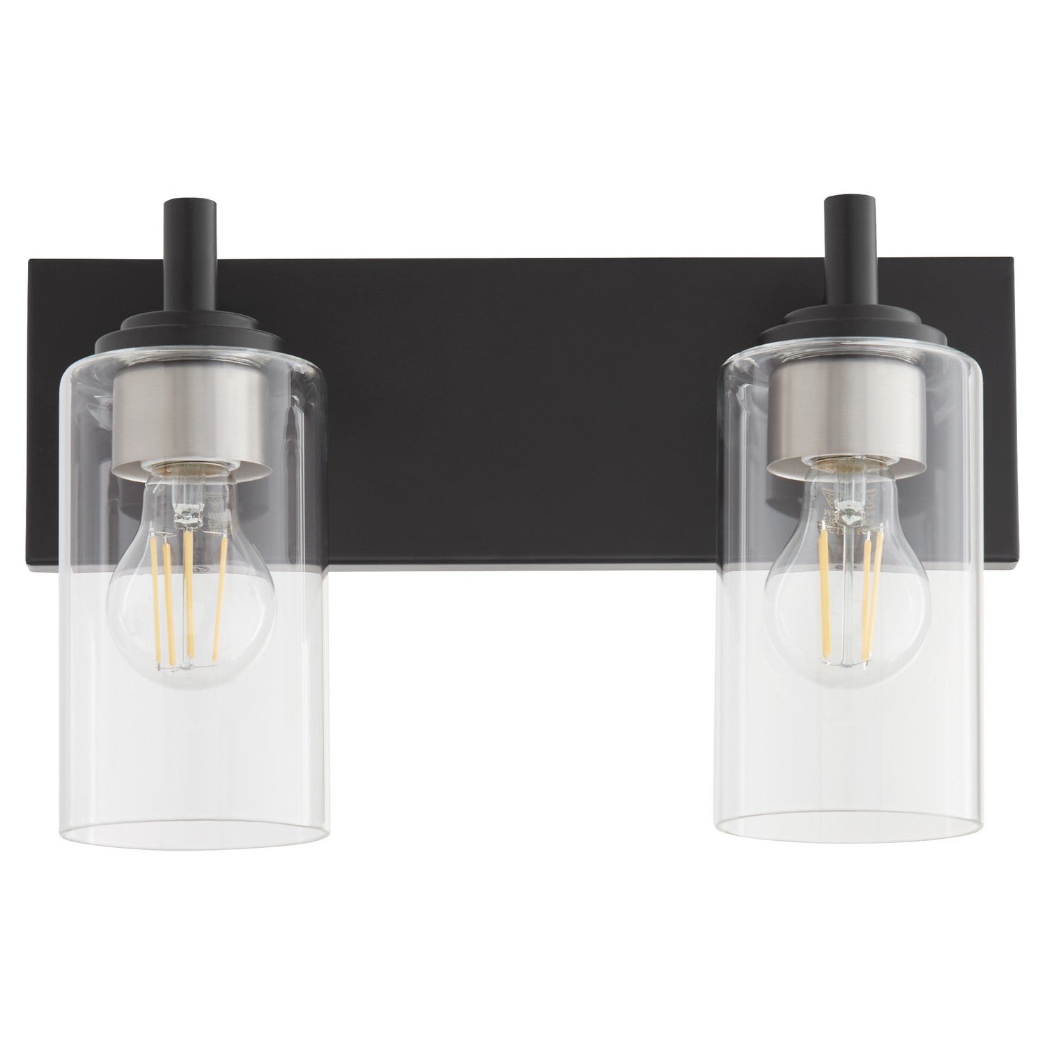 Quorum - 5200-2-59 - Two Light Vanity - Fallstaff - Matte Black