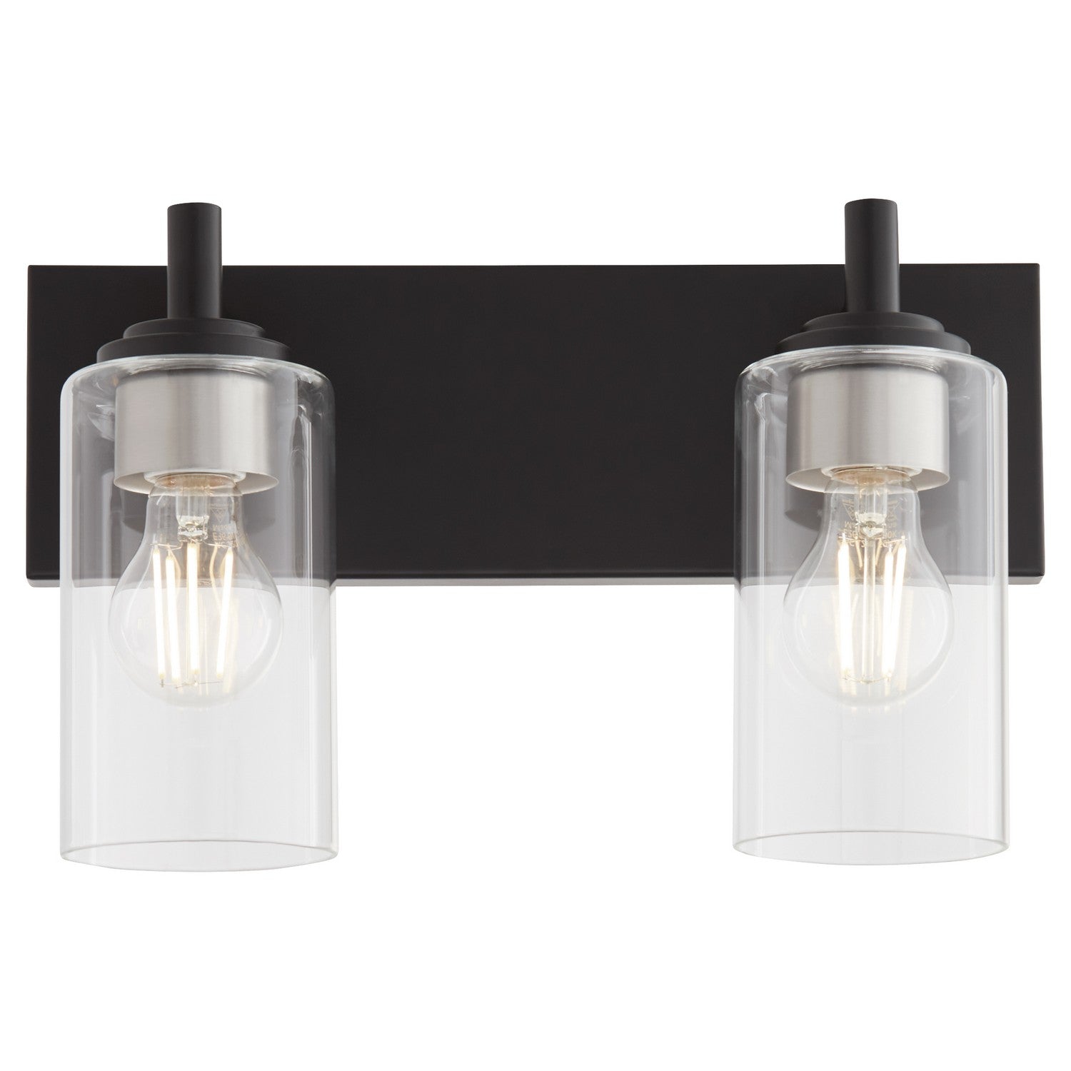Quorum - 5200-2-59 - Two Light Vanity - Fallstaff - Matte Black