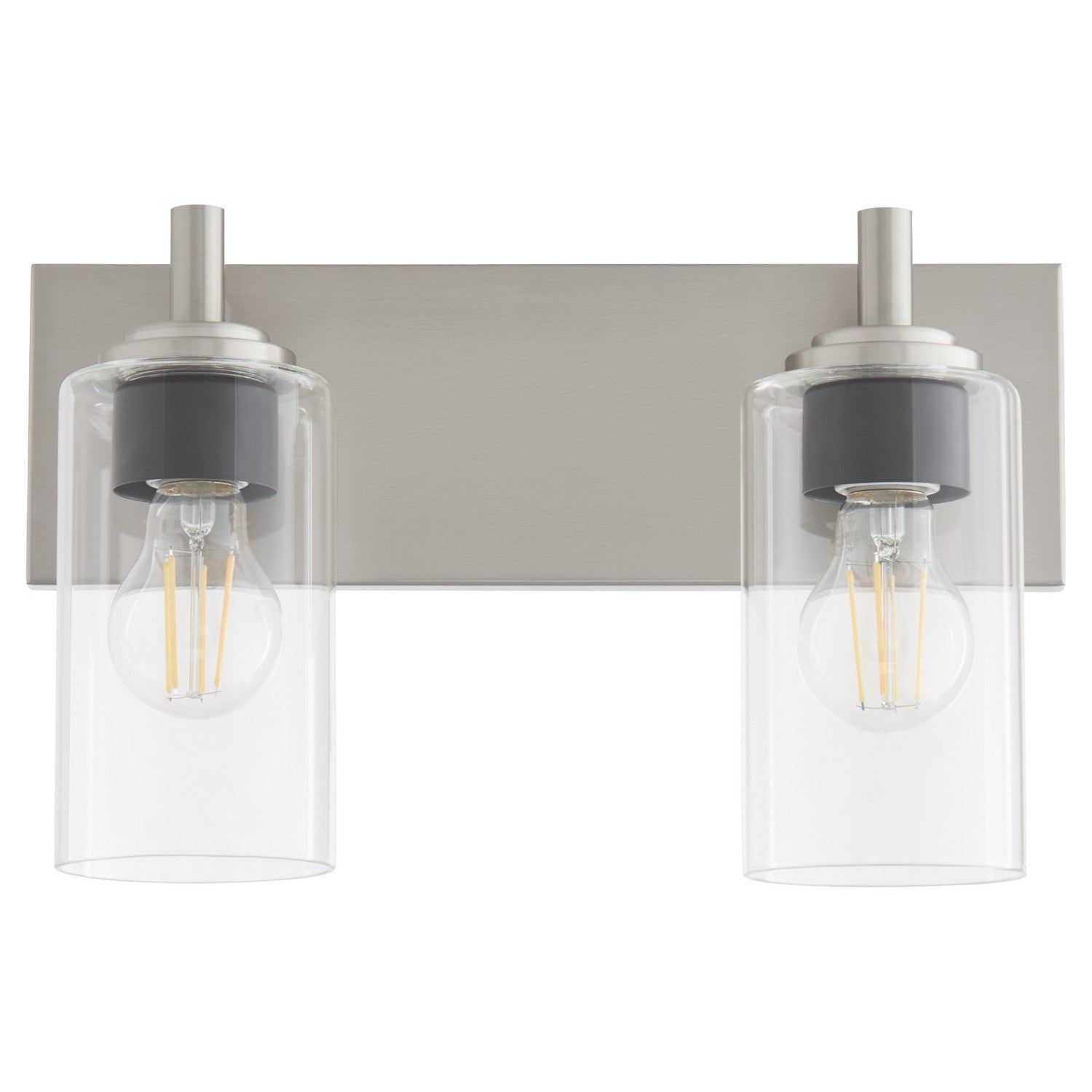 Quorum - 5200-2-65 - Two Light Vanity - Fallstaff - Satin Nickel