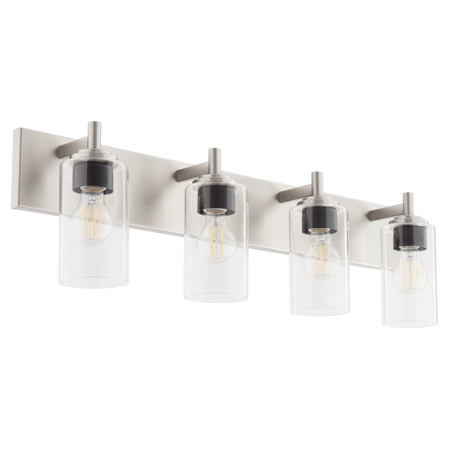Quorum - 5200-4-65 - Four Light Vanity - Fallstaff - Satin Nickel