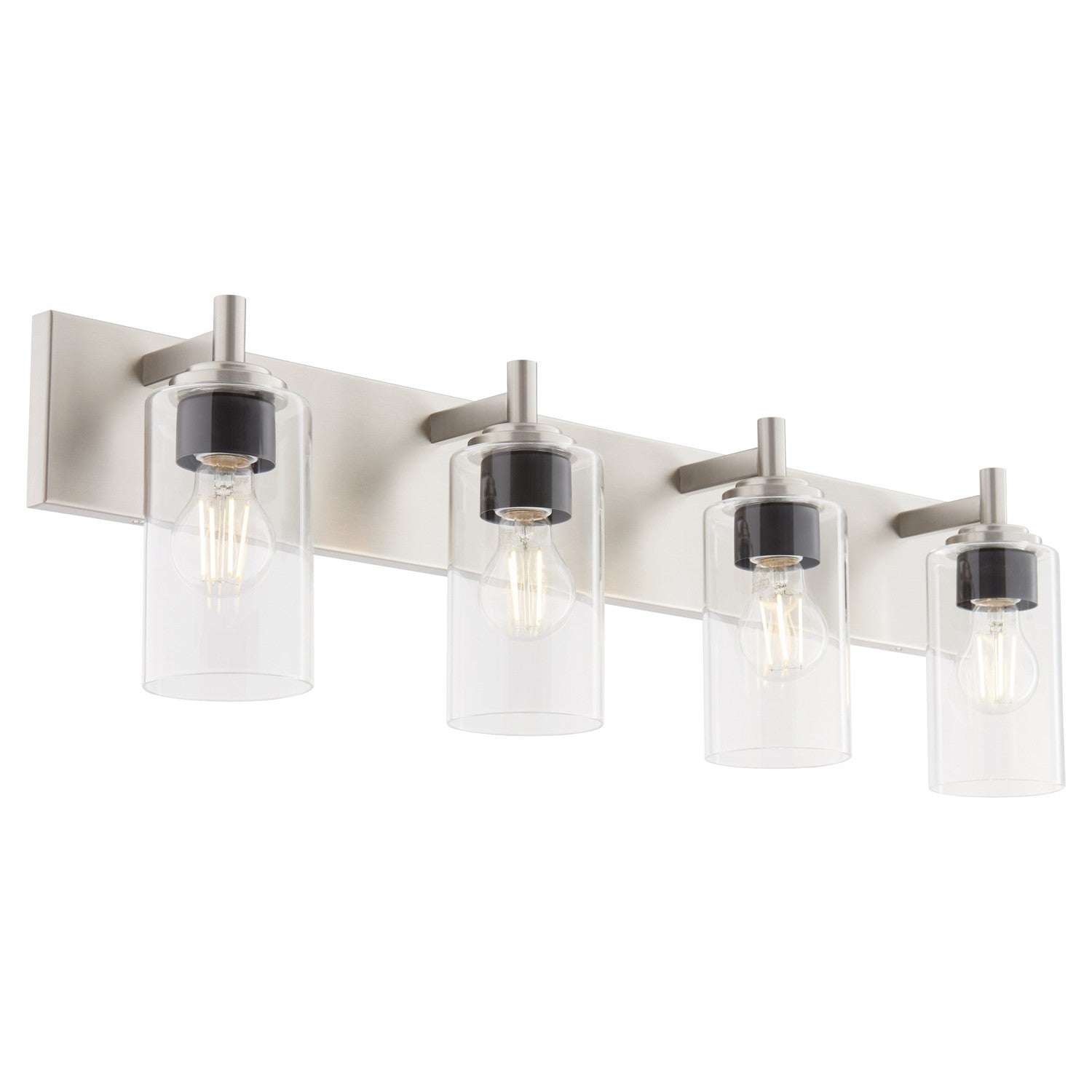 Quorum - 5200-4-65 - Four Light Vanity - Fallstaff - Satin Nickel