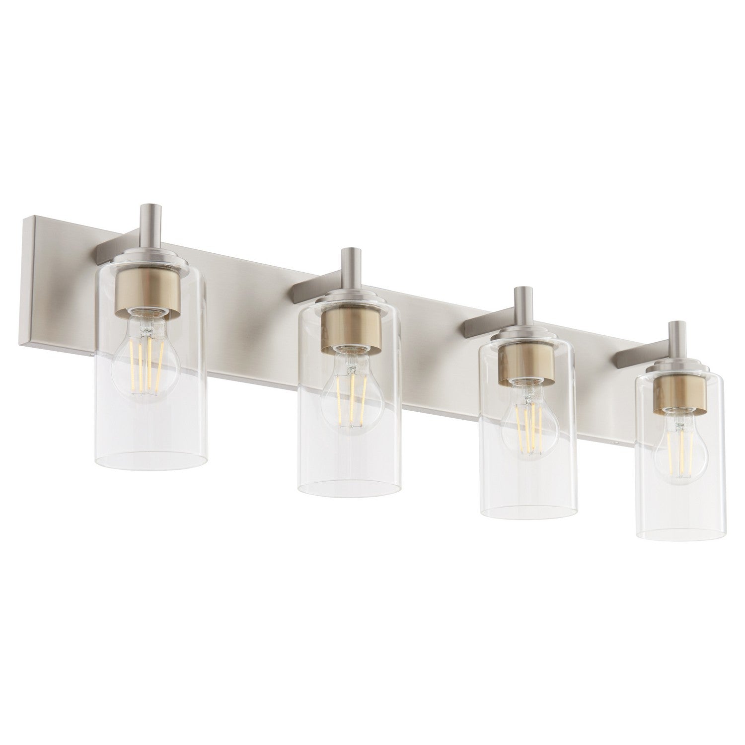 Quorum - 5200-4-65 - Four Light Vanity - Fallstaff - Satin Nickel