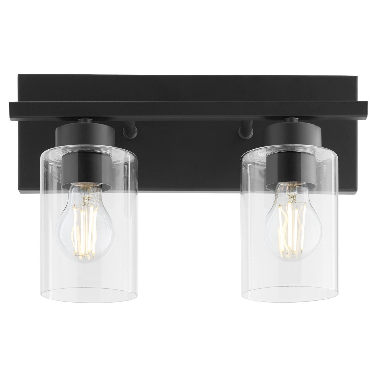 Quorum - 5012-2-59 - Two Light Vanity - Carter - Matte Black