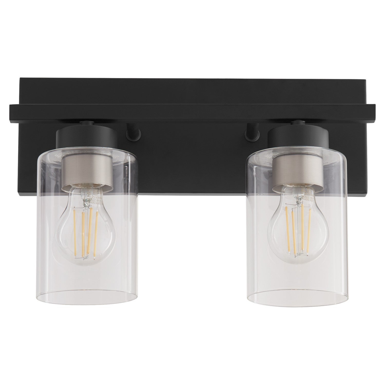 Quorum - 5012-2-59 - Two Light Vanity - Carter - Matte Black