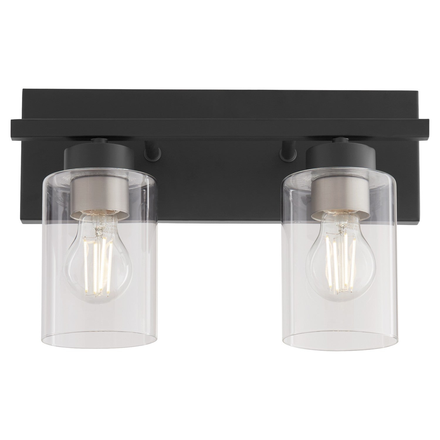 Quorum - 5012-2-59 - Two Light Vanity - Carter - Matte Black