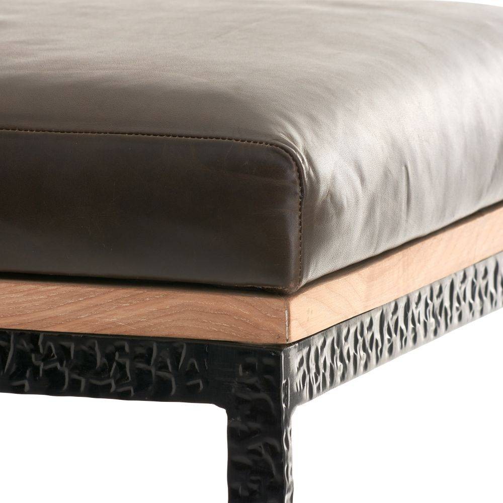 Arteriors - 2094 - Bar Stool - Marmont - Graphite Leather