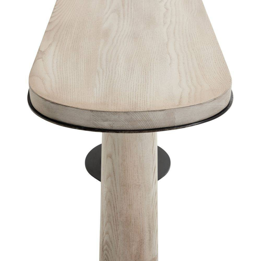 Arteriors - 4662 - Console - Kamile - Smoke Oak