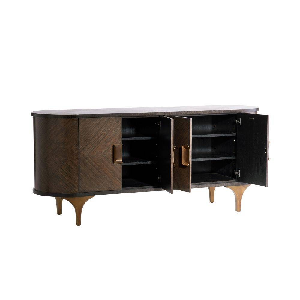 Arteriors - 5687 - Credenza - Nathaniel - Saddle Wood