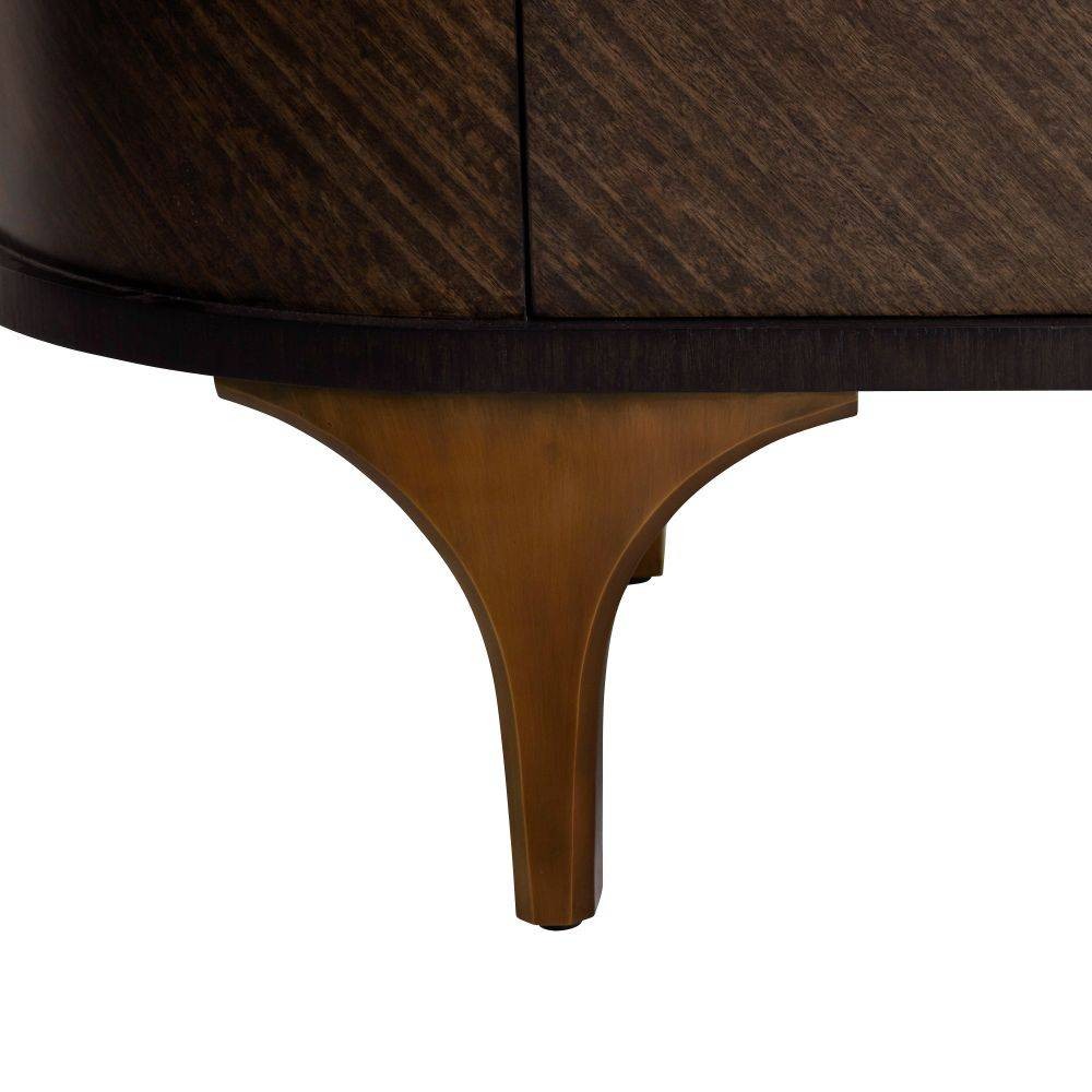 Arteriors - 5687 - Credenza - Nathaniel - Saddle Wood