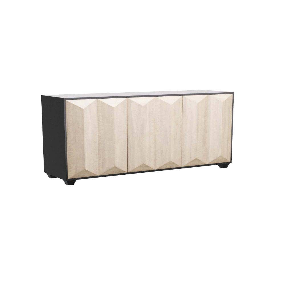 Arteriors - 5755 - Credenza - Sapphire - Chamois Gray Eucalyptus Veneer/Ebony Oak Veneer