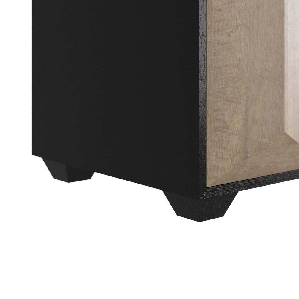 Arteriors - 5755 - Credenza - Sapphire - Chamois Gray Eucalyptus Veneer/Ebony Oak Veneer