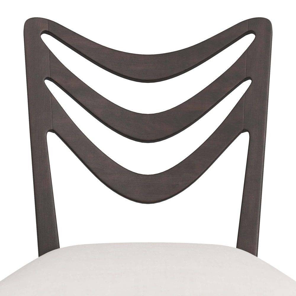 Arteriors - 5769 - Dining Chair - Sutton - Ebony Mahogany/Muslin