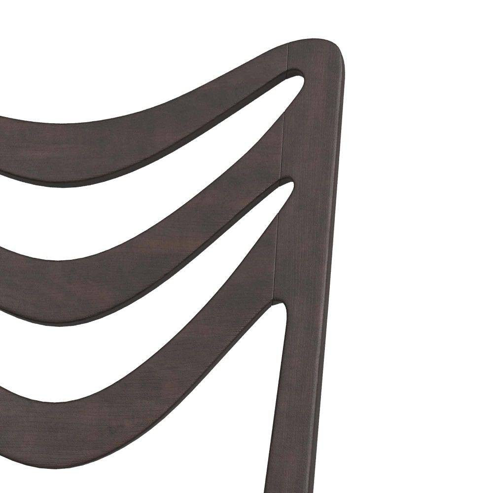 Arteriors - 5769 - Dining Chair - Sutton - Ebony Mahogany/Muslin