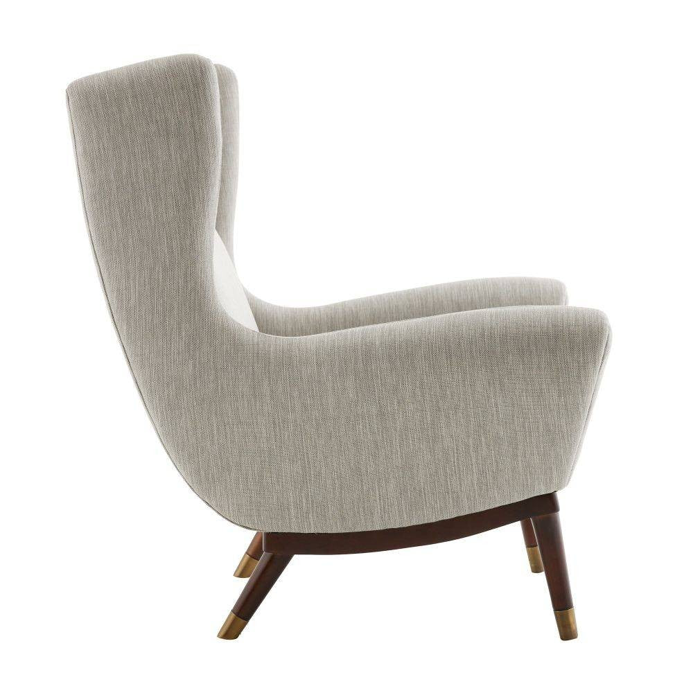Arteriors - 8123 - Lounge Chair - Ophelia - Fossil Tweed