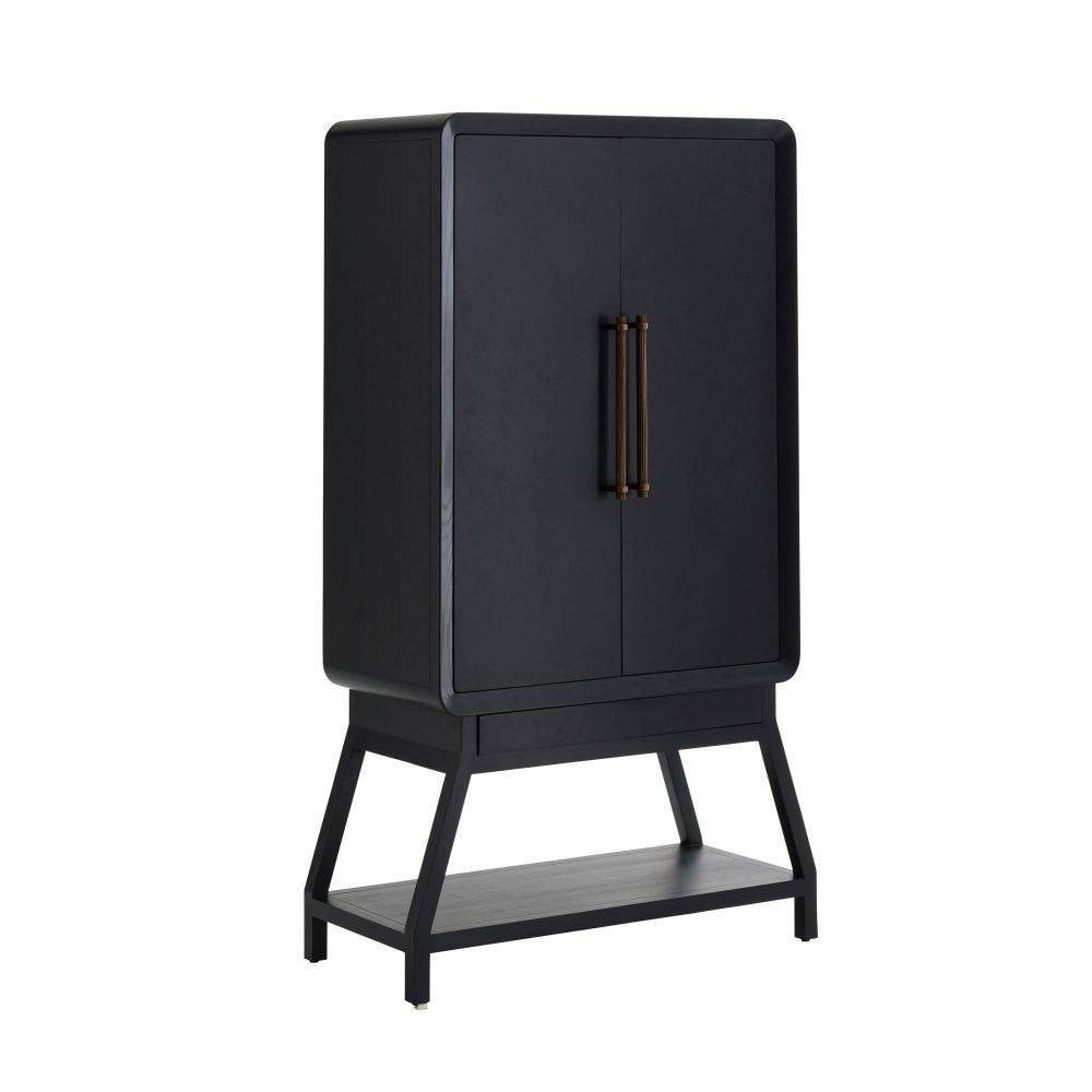 Arteriors - DJ5015 - Cocktail Cabinet - Cantu - Ebony