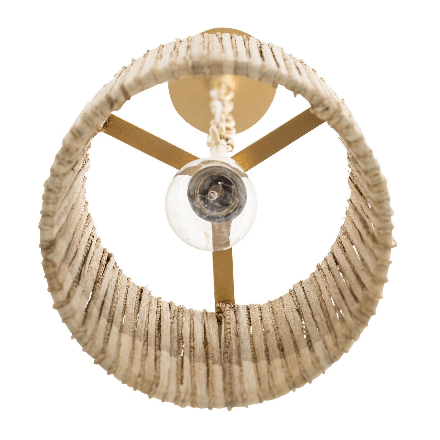Varaluz - 391M01FG - One Light Mini Pendant - Jacob's Ladder - French Gold