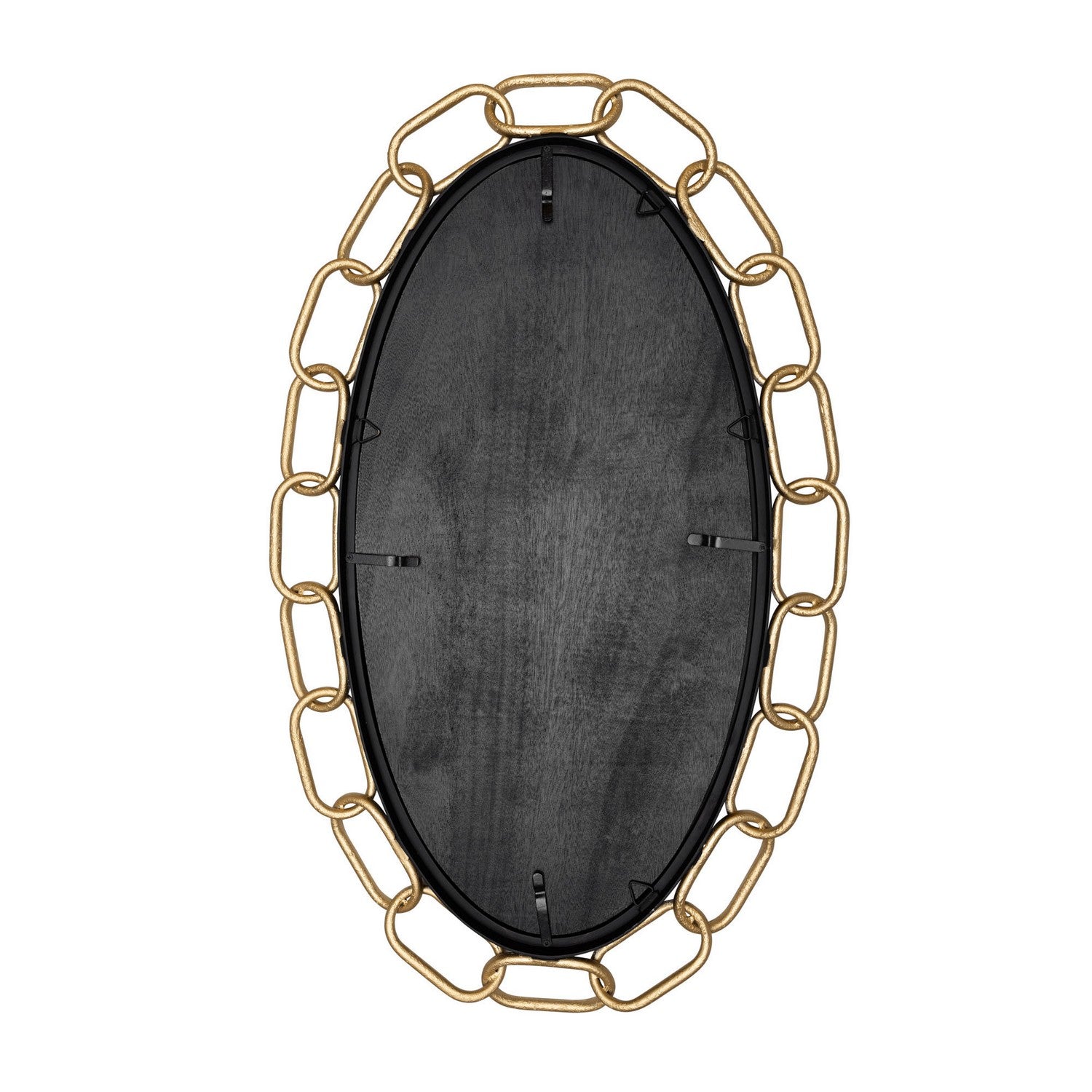 Varaluz - 444MI24MBTG - Mirror - Chains of Love - Matte Black/Textured Gold