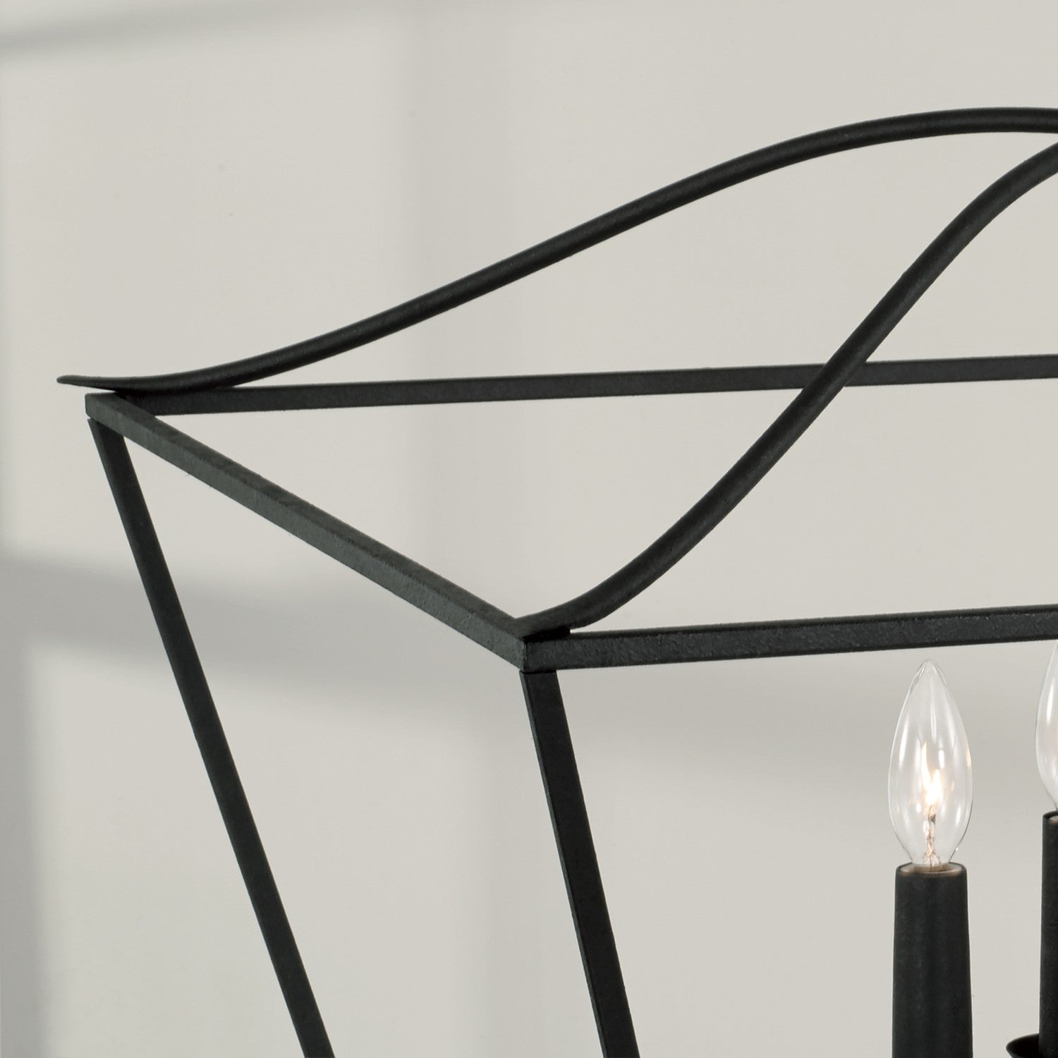 Capital Lighting - 350641BI - Four Light Pendant - Grady - Black Iron