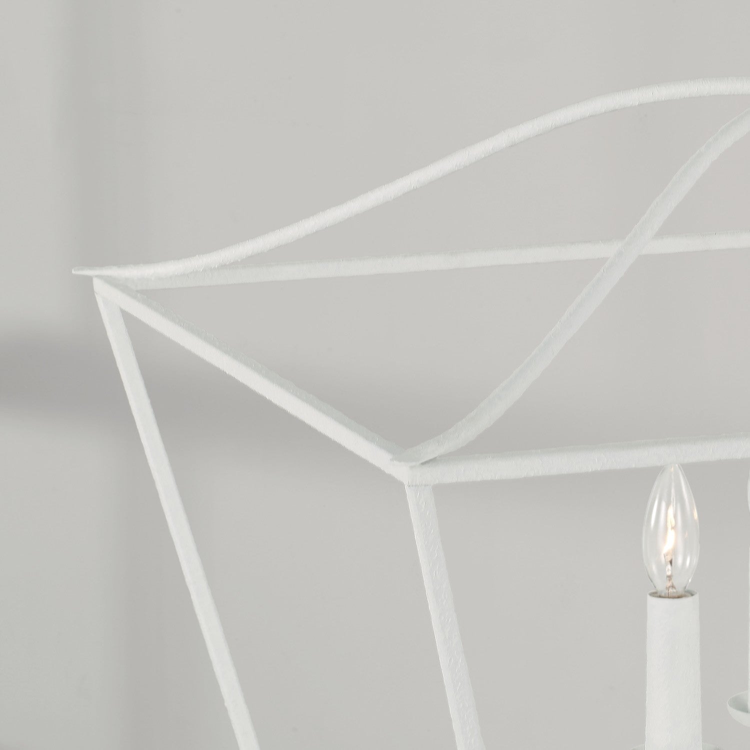 Capital Lighting - 350641XW - Four Light Pendant - Grady - Textured White