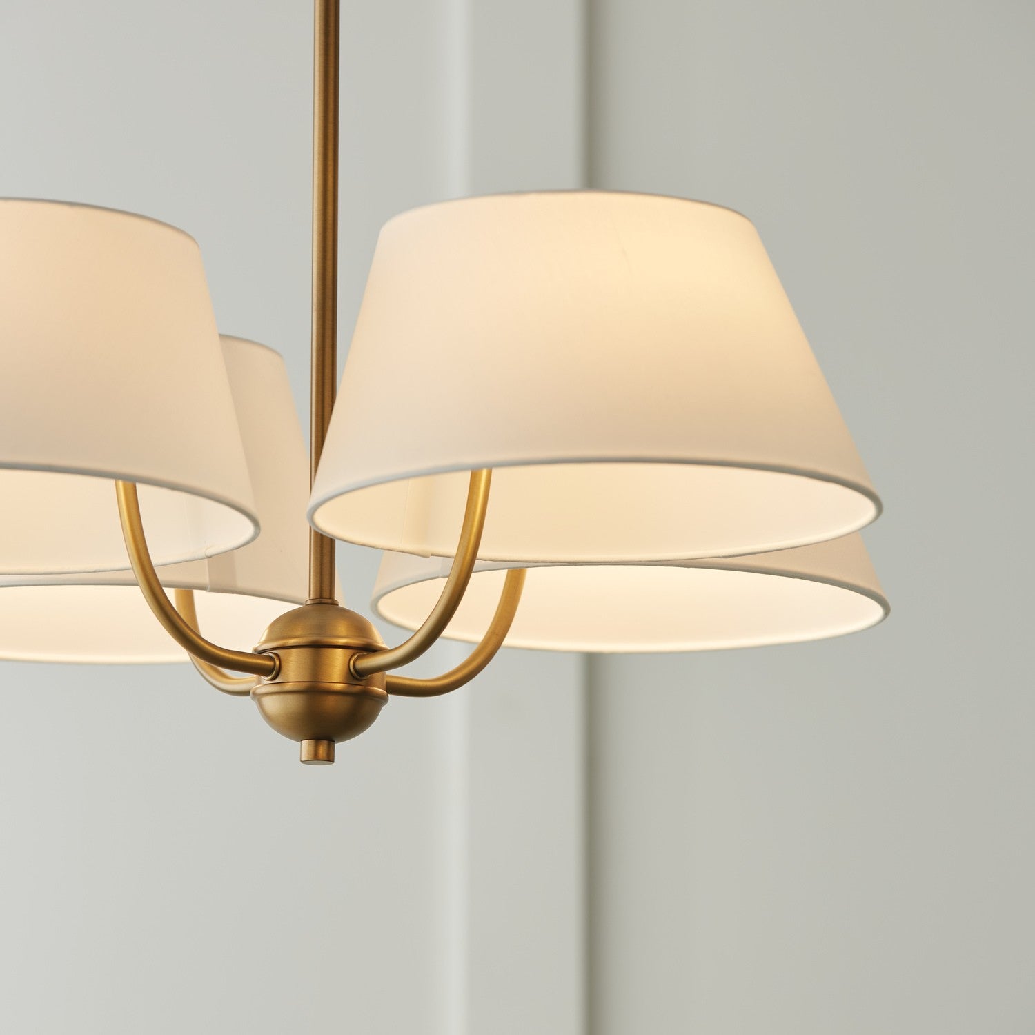 Capital Lighting - 450441AD - Four Light Chandelier - Welsley - Aged Brass