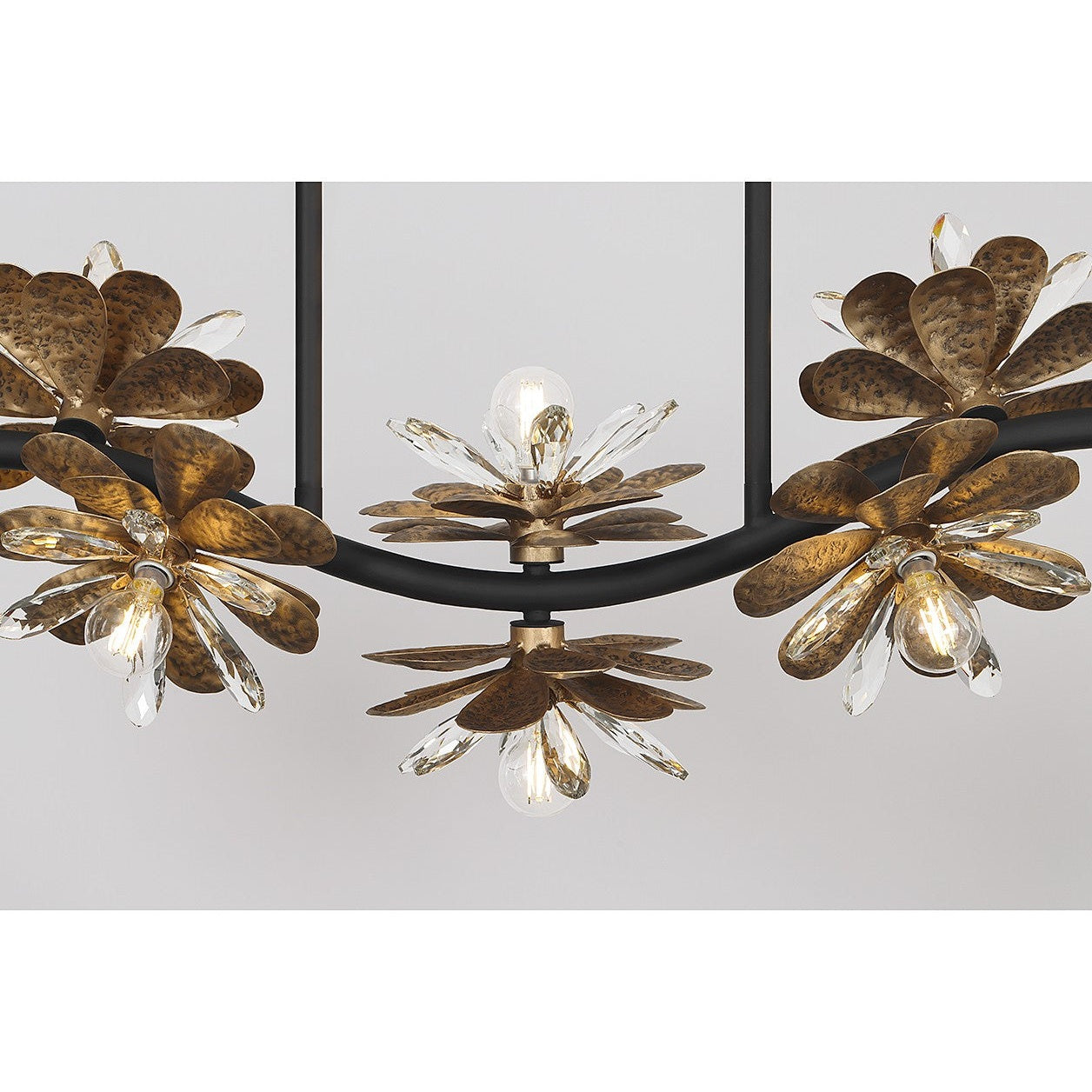 Savoy House - 1-1963-10-18 - Ten Light Linear Chandelier - Giselle - Delphine