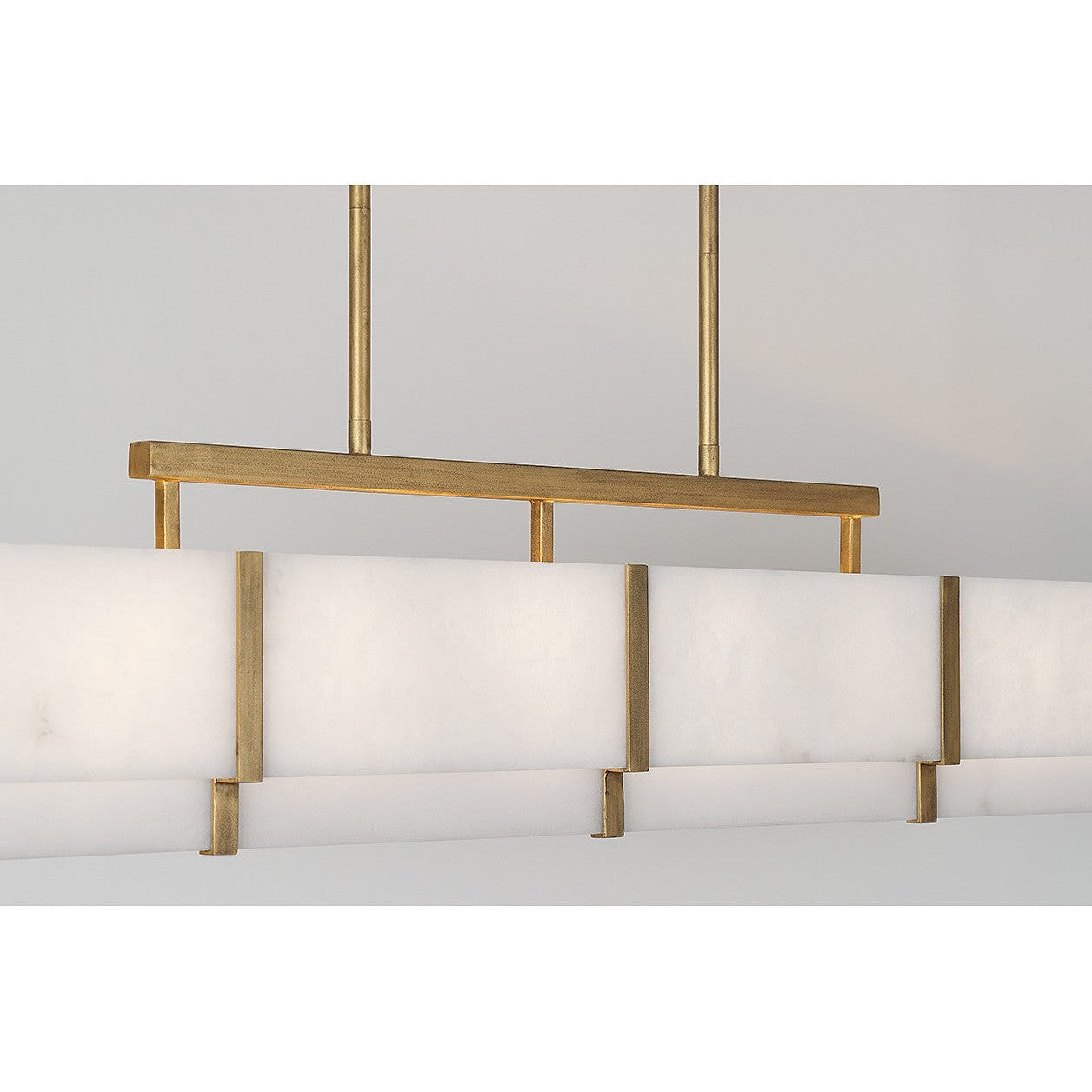 Savoy House - 1-2332-8-60 - Eight Light Linear Chandelier - Orleans - Distressed Gold