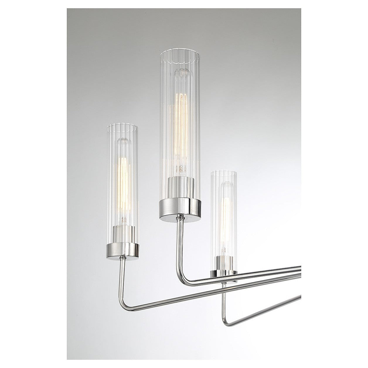 Savoy House - 1-8860-8-109 - Eight Light Chandelier - Baker - Polished Nickel