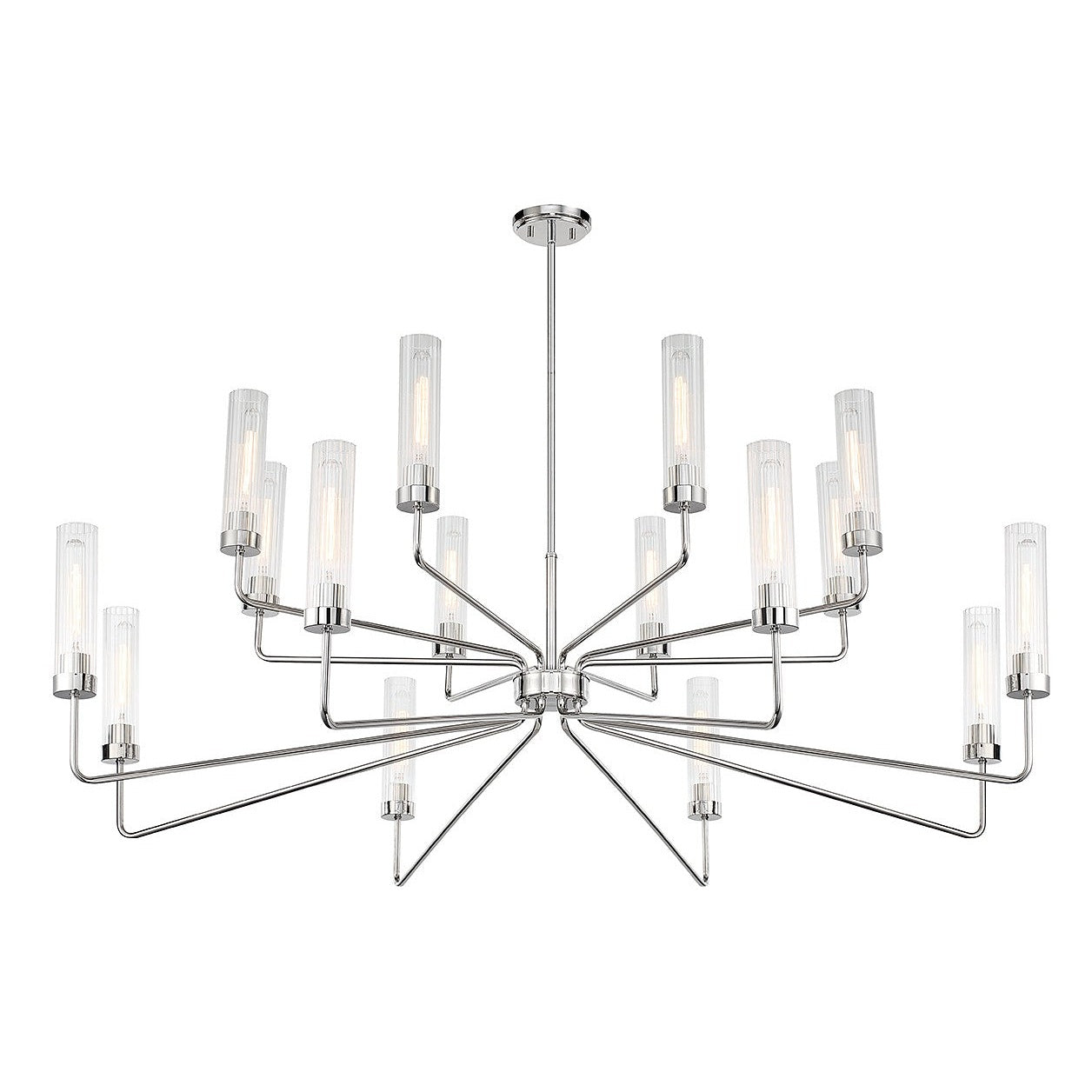 Savoy House - 1-8862-16-109 - 16 Light Chandelier - Baker - Polished Nickel