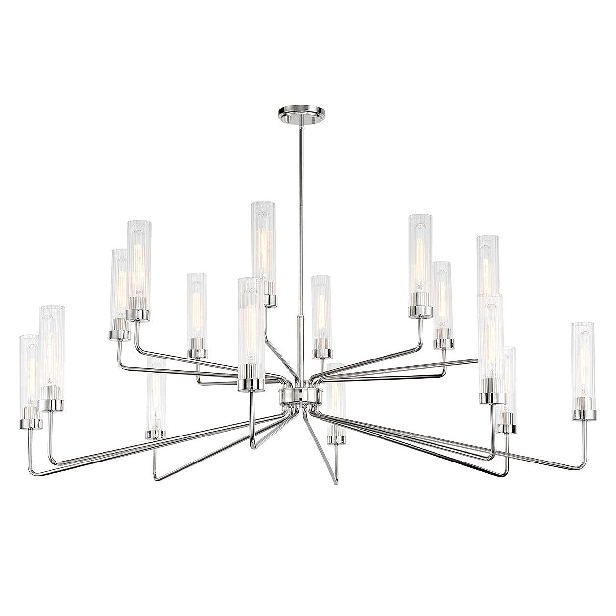 Savoy House - 1-8862-16-109 - 16 Light Chandelier - Baker - Polished Nickel