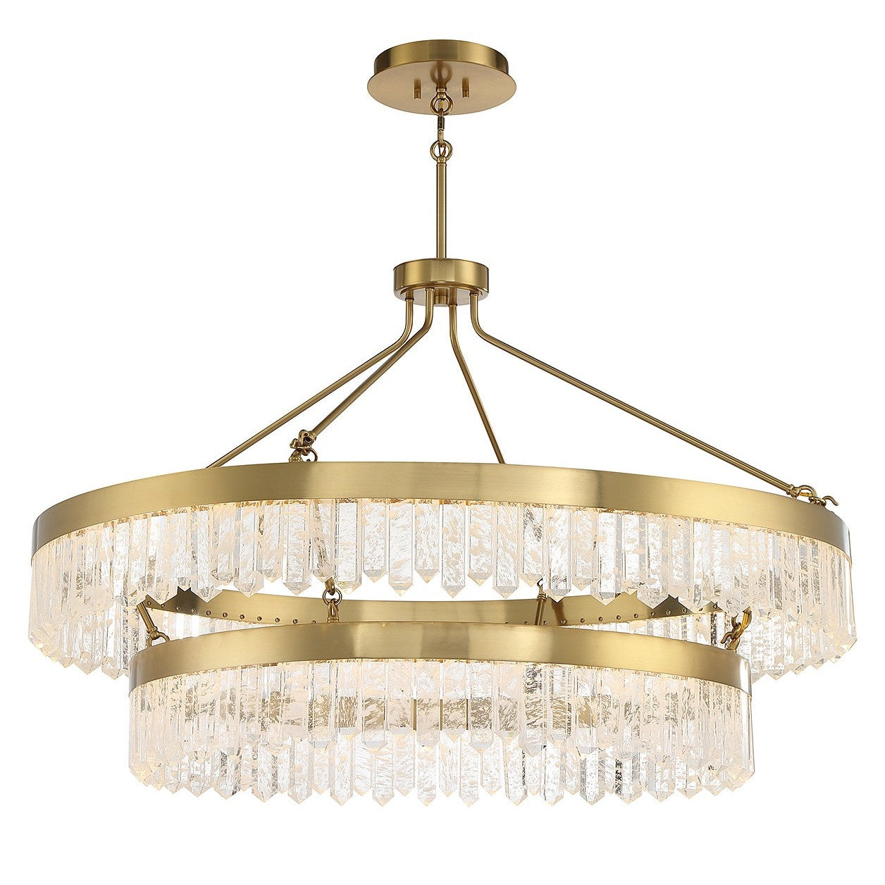 Savoy House - 7-1622-117-322 - LED Pendant - Landon - Warm Brass