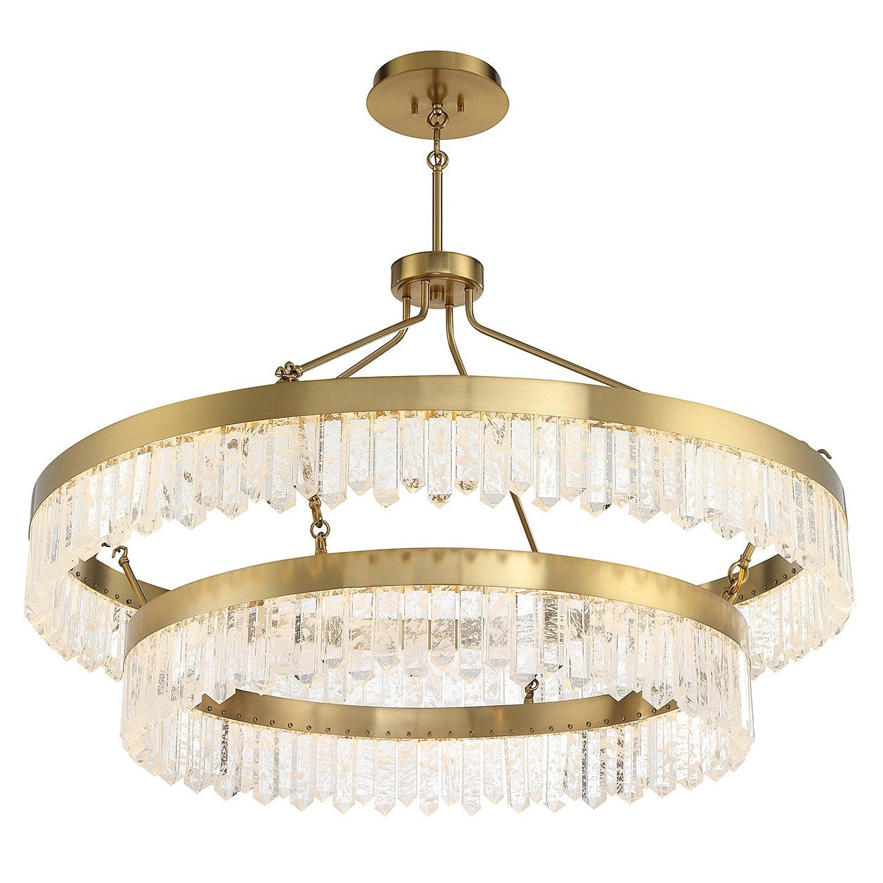 Savoy House - 7-1622-117-322 - LED Pendant - Landon - Warm Brass