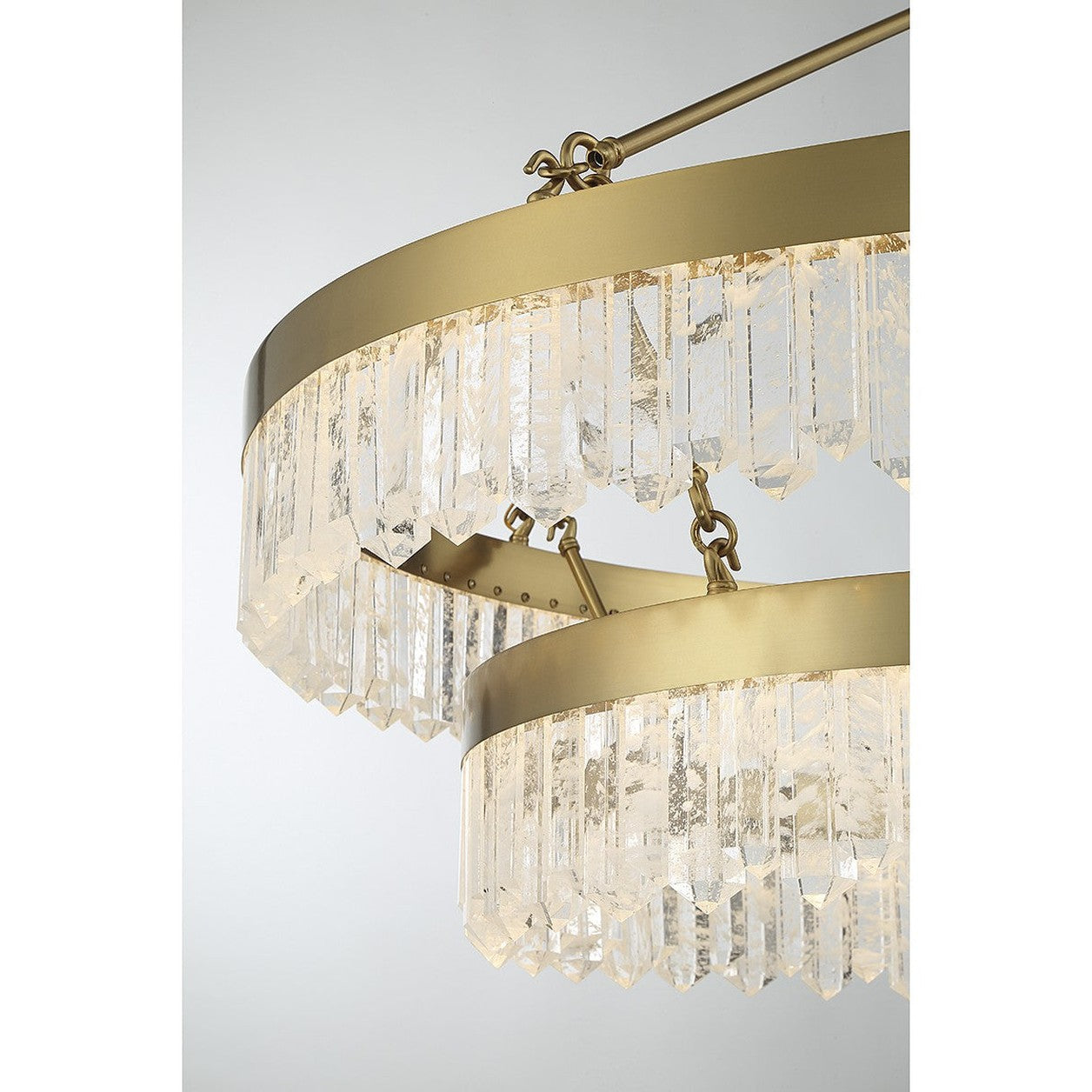 Savoy House - 7-1622-117-322 - LED Pendant - Landon - Warm Brass
