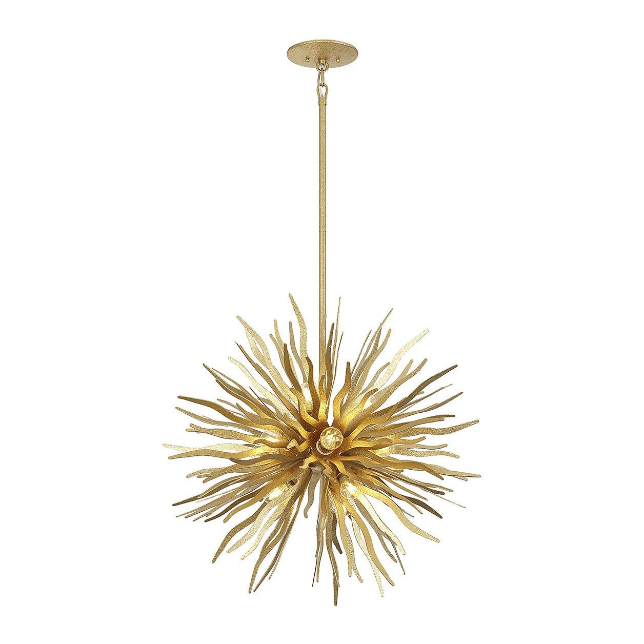 Savoy House - 7-1957-12-37 - 12 Light Pendant - Killiam - Cavalier Gold