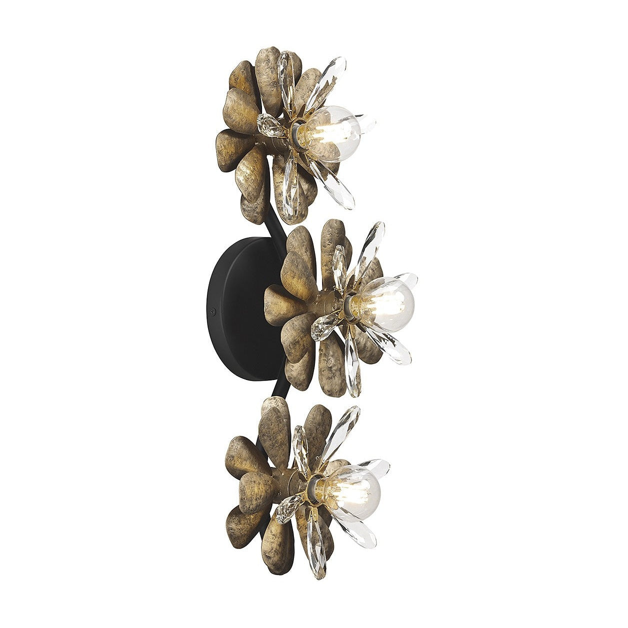 Savoy House - 9-1964-3-18 - Three Light Wall Sconce - Giselle - Delphine