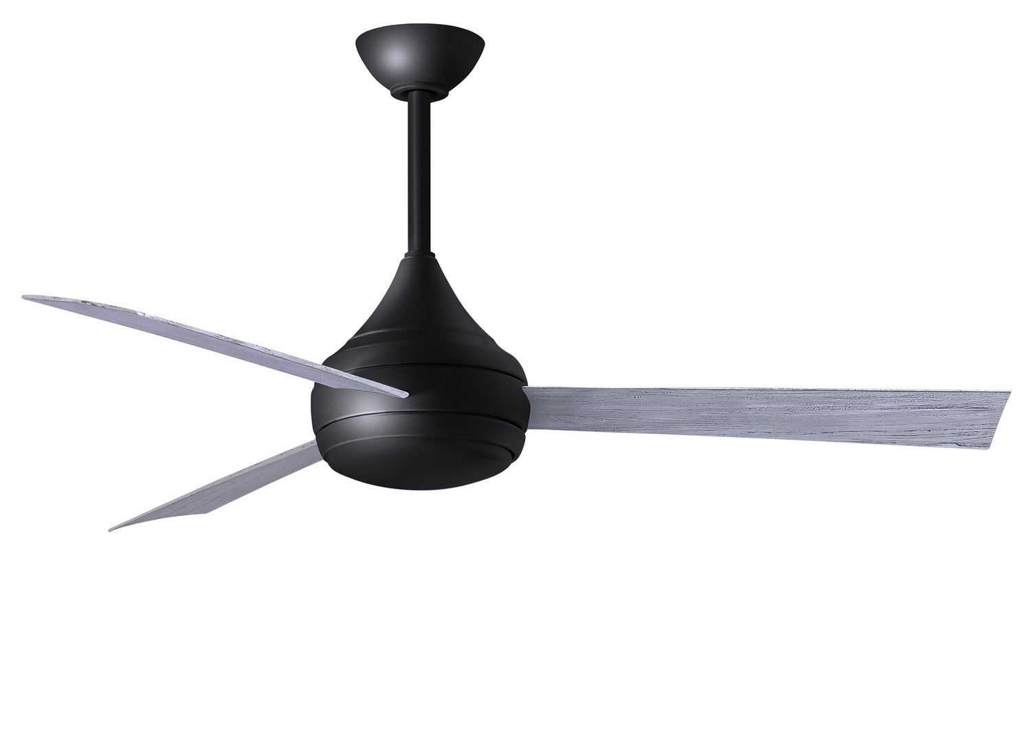 Matthews Fan Company - DA-BK-BW - 52" Ceiling Fan - Donaire - Matte Black