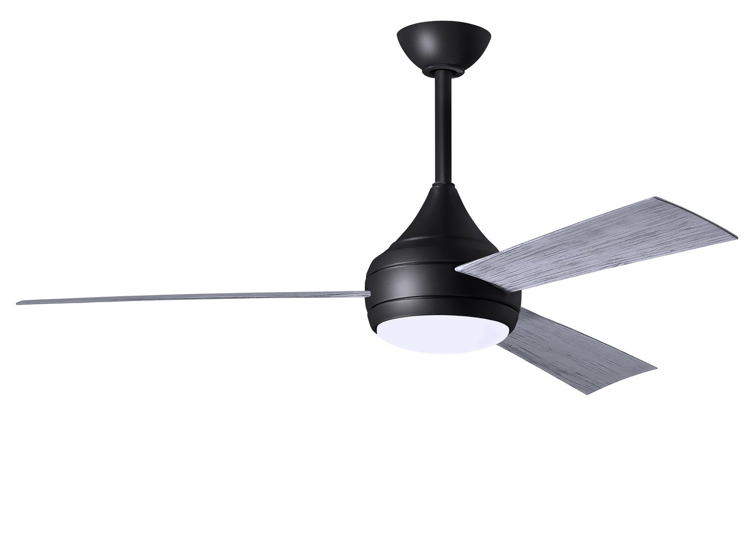 Matthews Fan Company - DA-BK-BW - 52" Ceiling Fan - Donaire - Matte Black