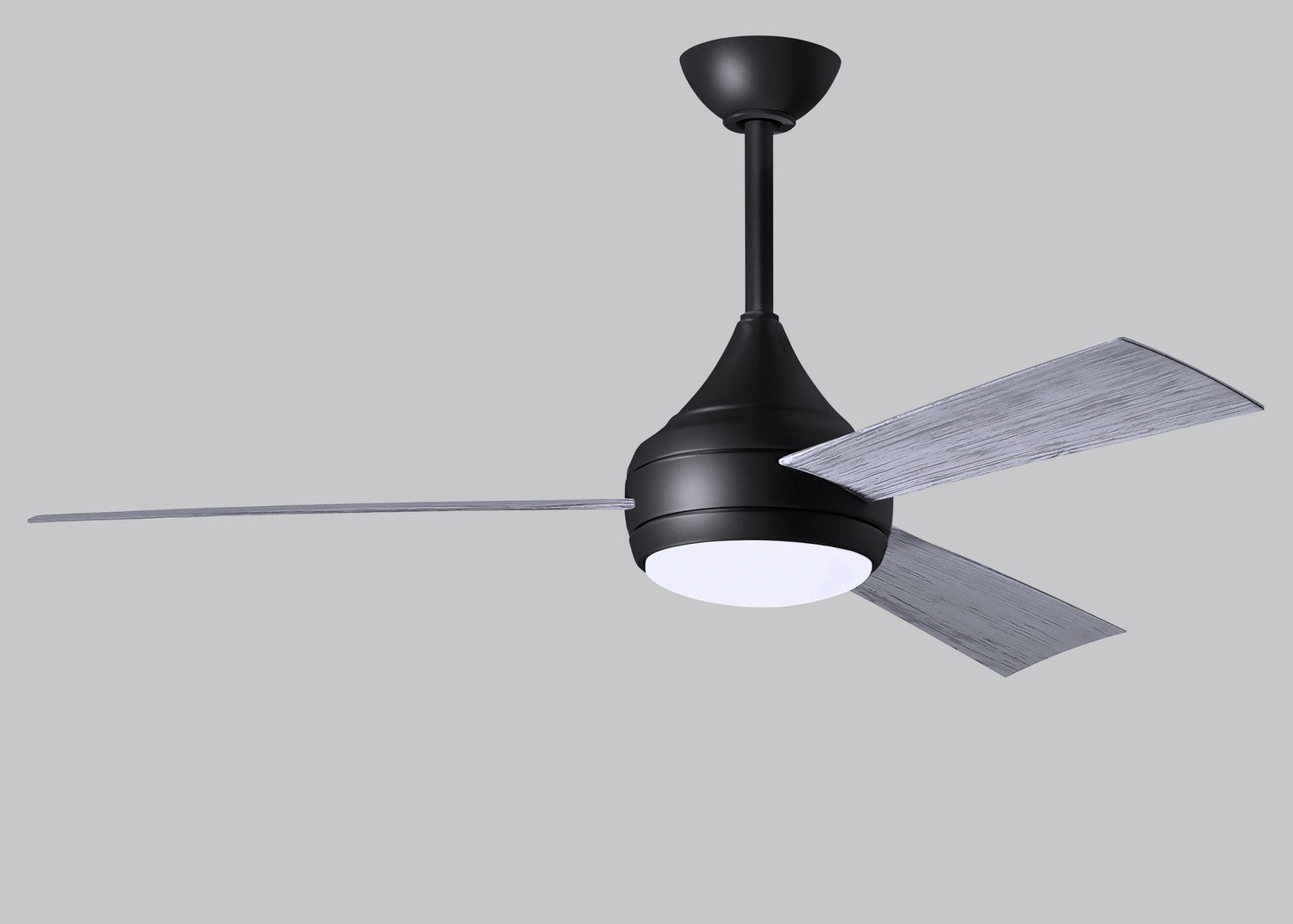 Matthews Fan Company - DA-BK-BW - 52" Ceiling Fan - Donaire - Matte Black