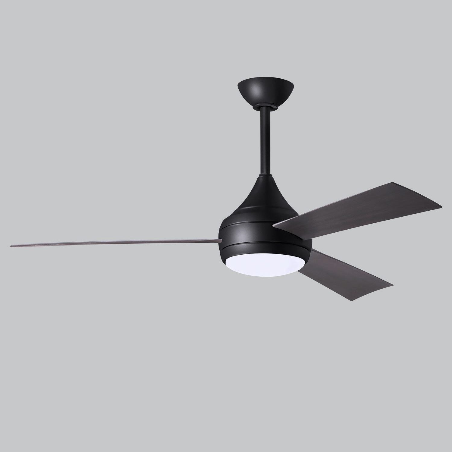 Matthews Fan Company - DA-BK-BB - 52"Ceiling Fan - Donaire - Matte Black