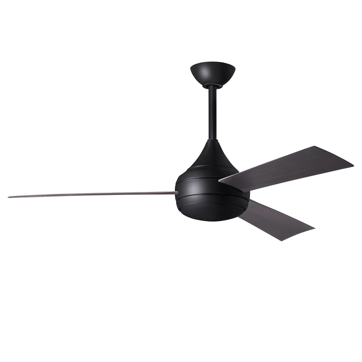 Matthews Fan Company - DA-BK-BB - 52"Ceiling Fan - Donaire - Matte Black
