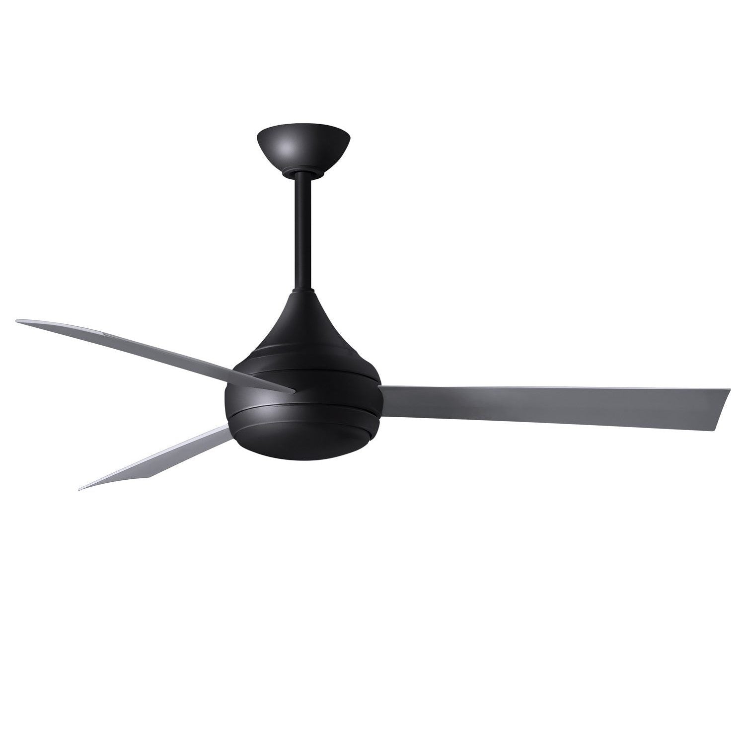 Matthews Fan Company - DA-BK-BS - 52"Ceiling Fan - Donaire - Matte Black